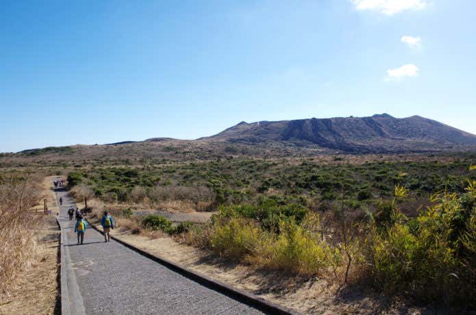 三原山　登山