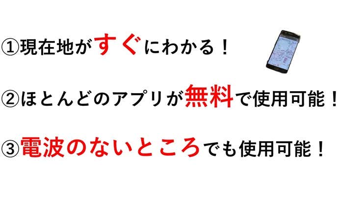 登山用GPSアプリの魅力