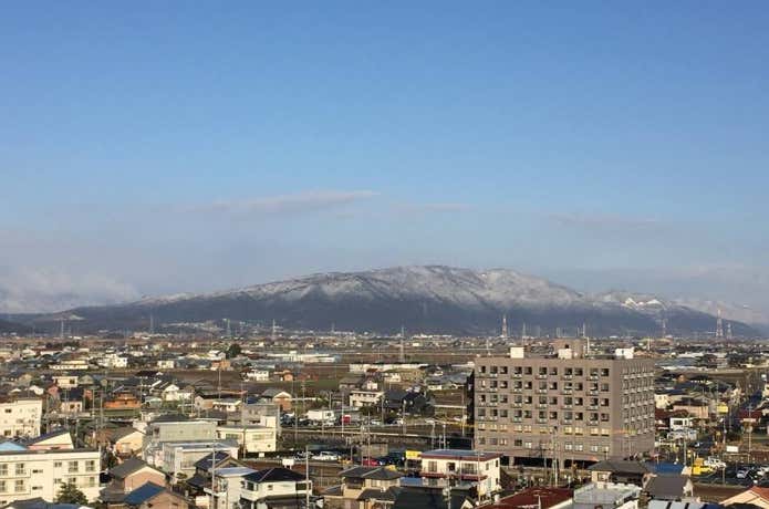 多度山を眺める
