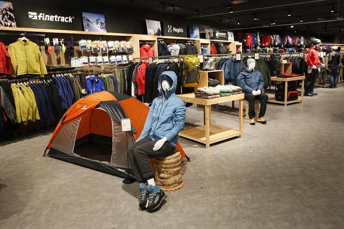 テントコーナー