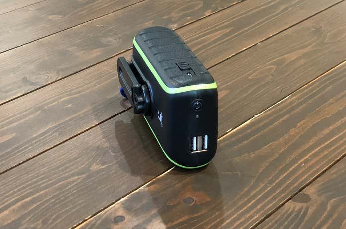 ソーラー充電モバイルバッテリーチャージックミニ