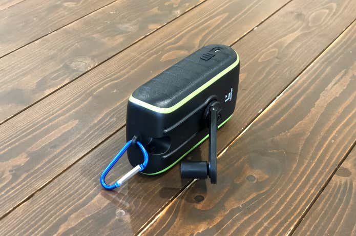 ソーラー充電モバイルバッテリーチャージックミニ