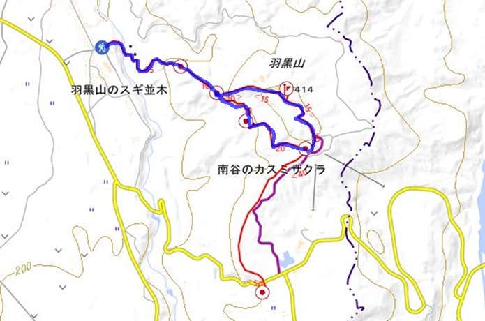 登山地図