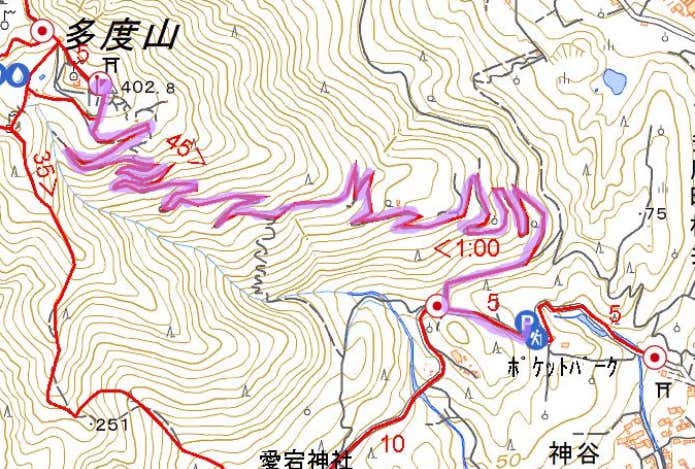 登山地図