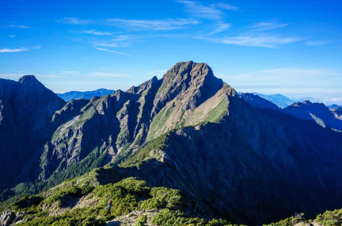 東アジア最高峰の玉山