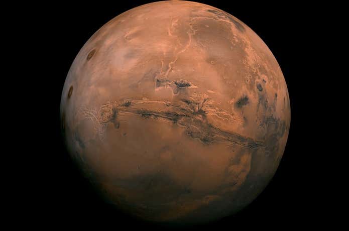 火星のオリンポス山