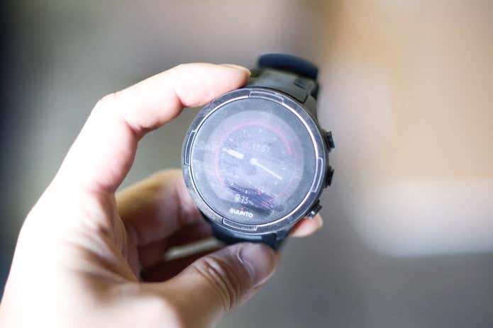 霜がついたSUUNTO9