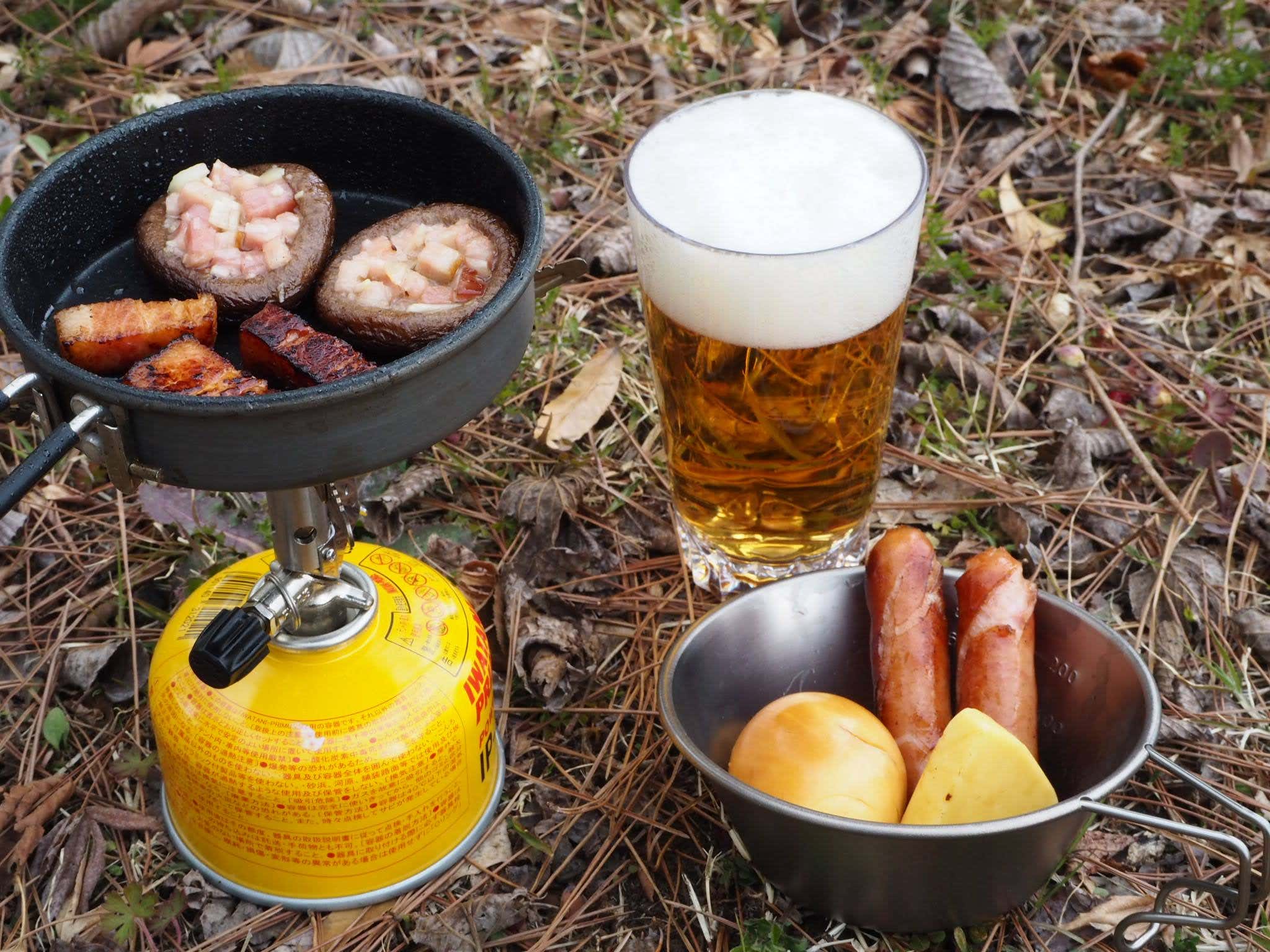 山ごはん　ビール　つまみ
