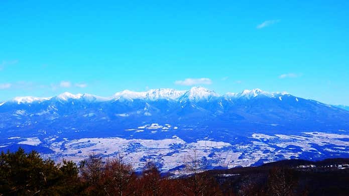 守屋山　山頂から見える景色