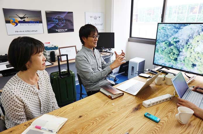 取材の様子