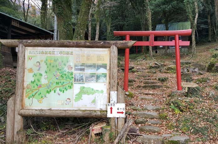 中山キャンプ場登山口