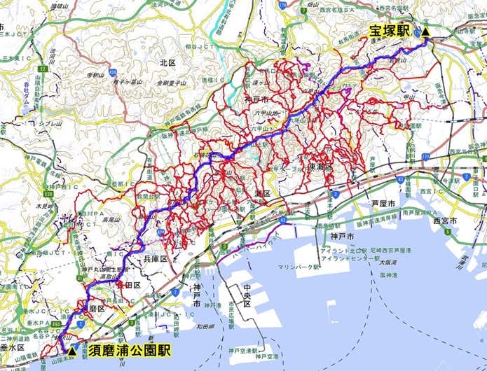 六甲全山縦走路