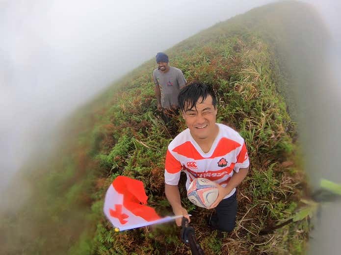 ラグビー登山家