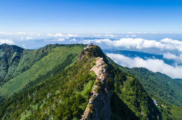 石鎚山