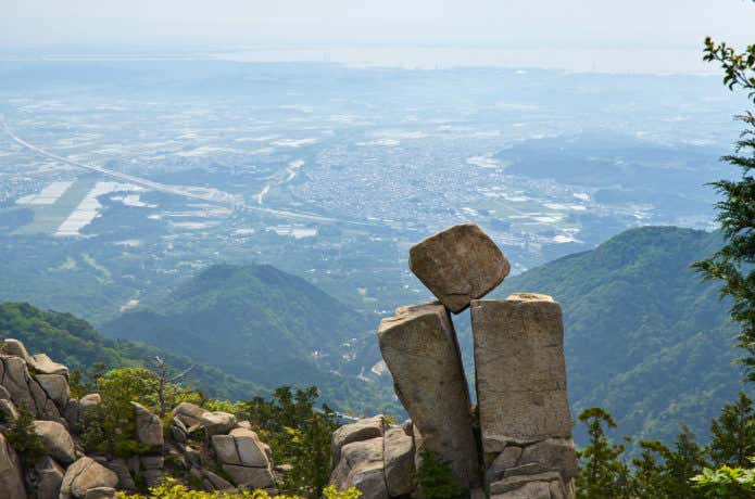 御在所岳　地蔵岩