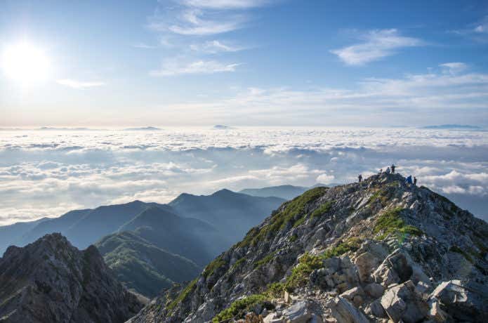 東日本登山　絶景