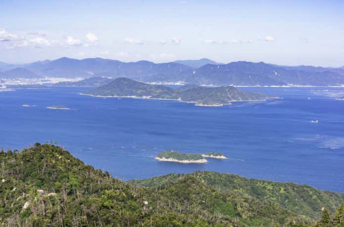 弥山　瀬戸内海