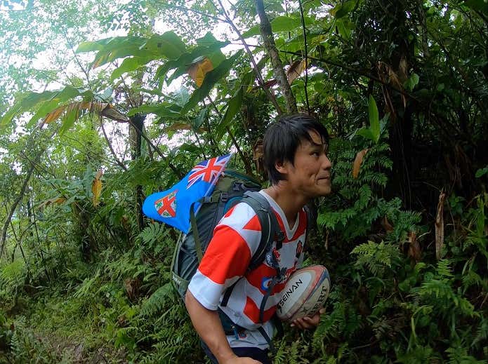ラグビー登山家