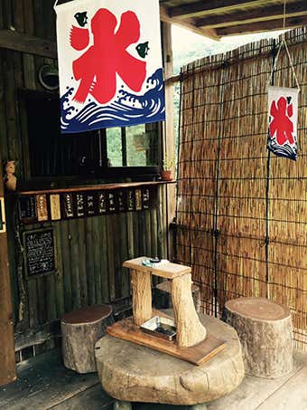 清流園　山小屋カフェ