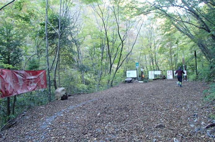 登山口　秘境