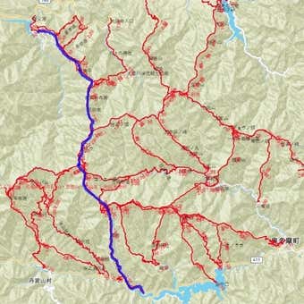 雲取山縦走概念図