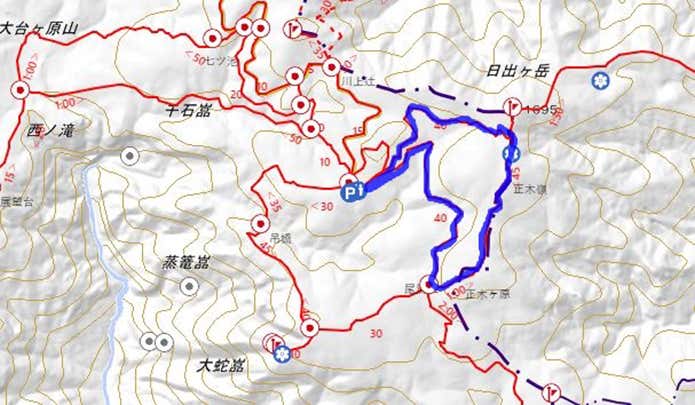 大台ヶ原　コース
