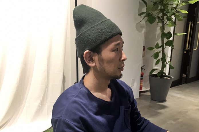 帽子がトレードマーク