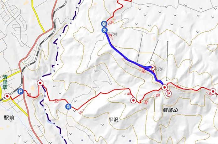 飯盛山　コース