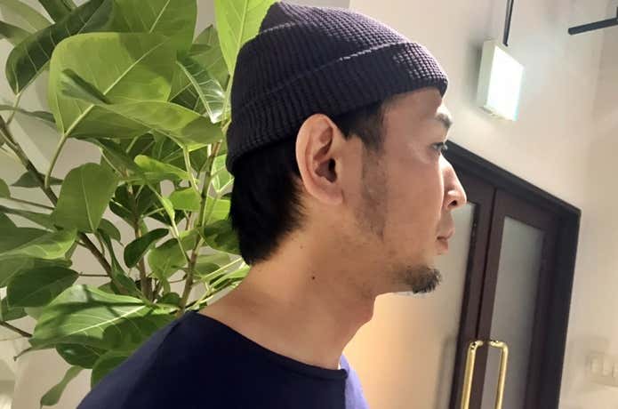帽子がトレードマーク