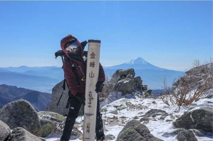ソロ登山を楽しむ女子ハイカー　ma.ki0420さん