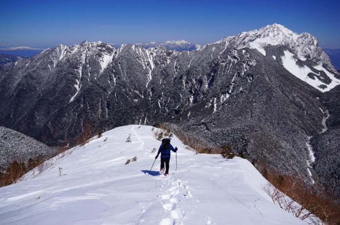 残雪期登山