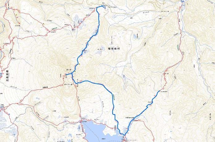 燧ケ岳登山道コース
