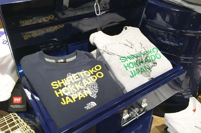 ノースフェイス知床店限定Tシャツ