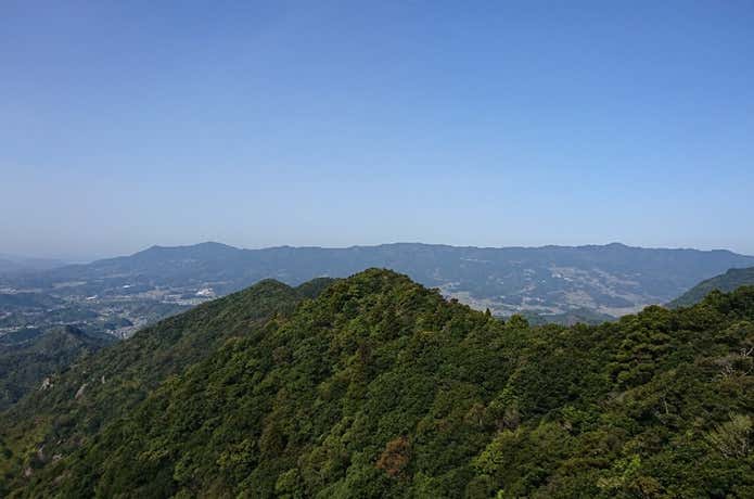 黒髪山山頂からの景色