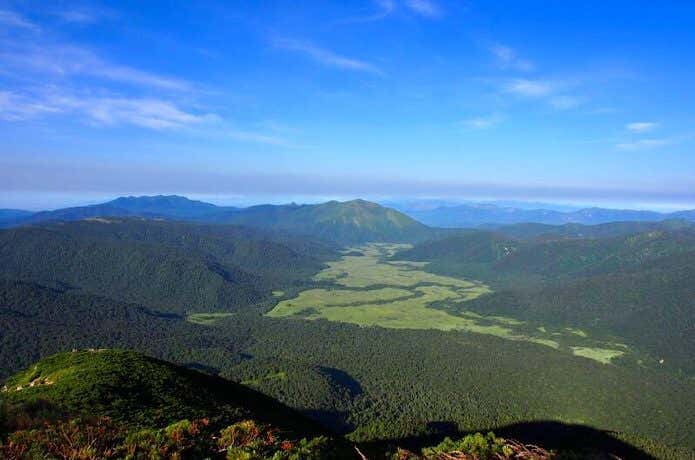 燧ケ岳山頂からの尾瀬ヶ原