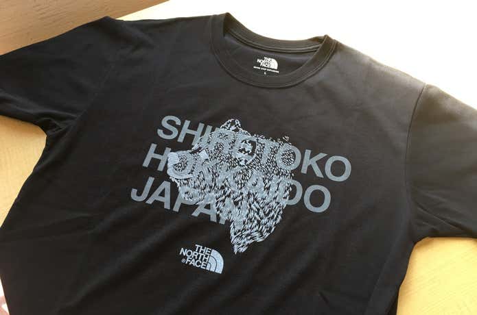 ノースフェイス知床店限定Tシャツ
