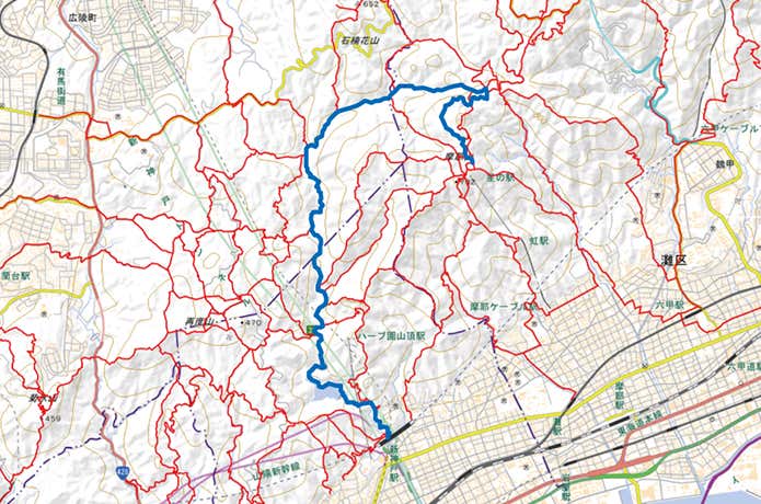 摩耶山MAP