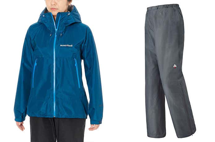 レディース向け》登山初心者におすすめのレインウェア。お手頃