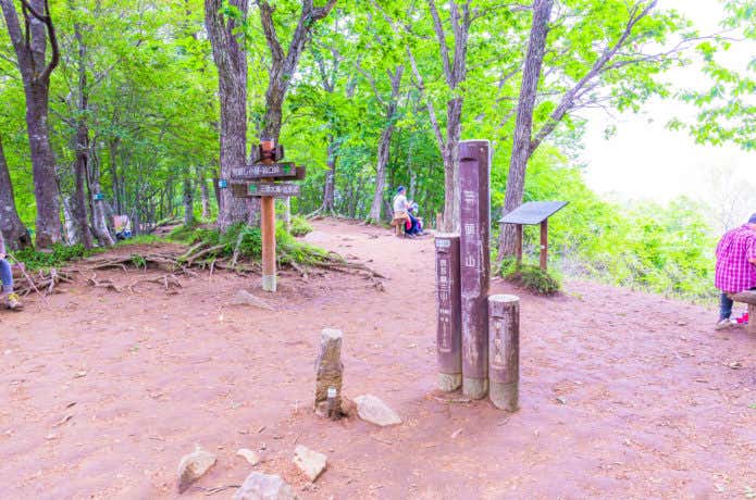 三頭山山頂