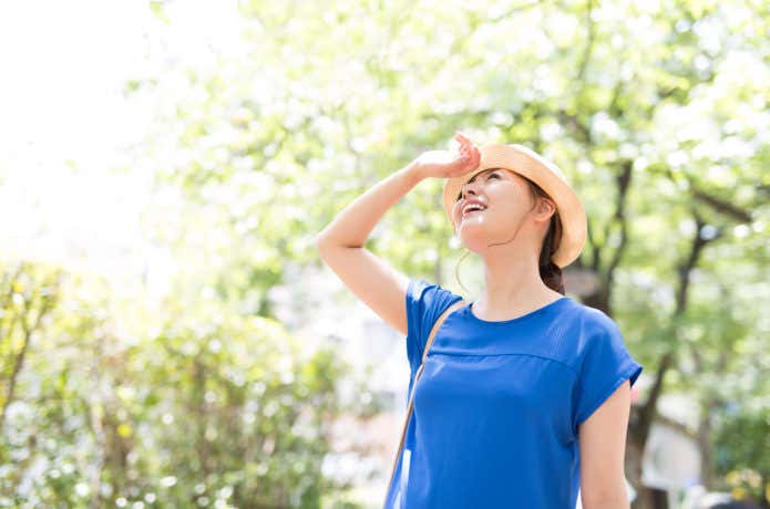 夏の暑さ