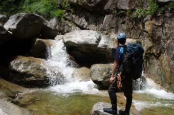 シャワークライミング