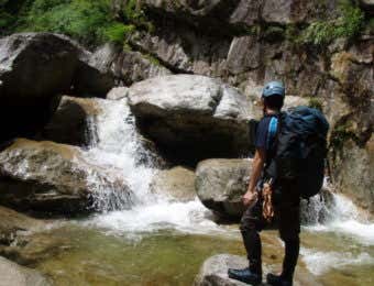 シャワークライミング