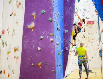 ロープクライミング