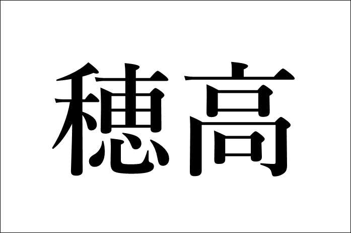 穂高