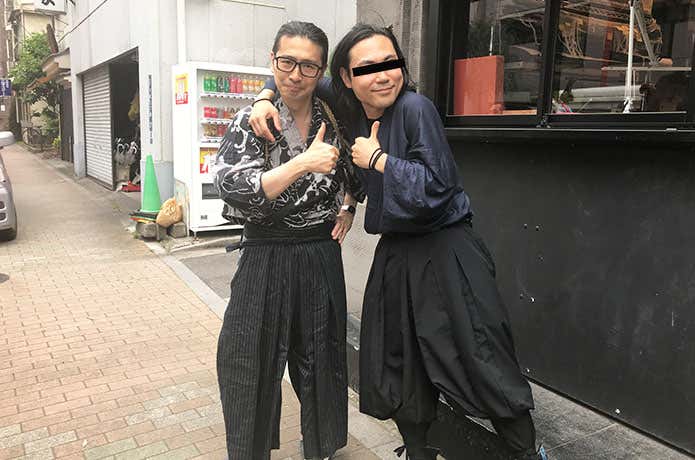 山着　山忍さんと金子さん