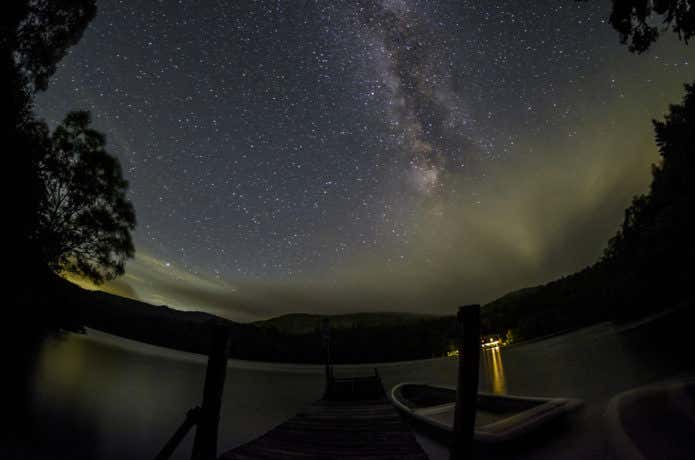 白駒池の星空