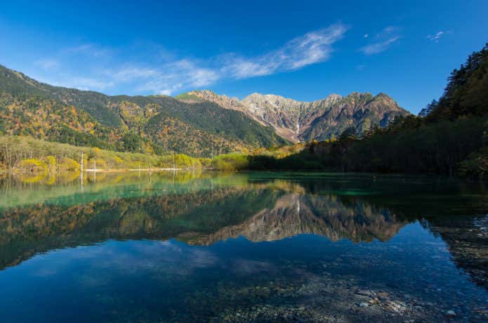 池に映る絶景