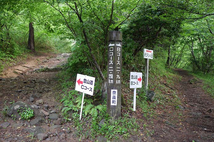 那岐山　Cコース