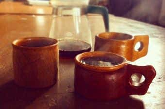 コーヒー自慢の山小屋