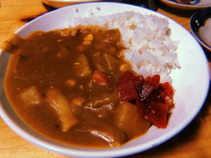 鳳凰小屋のカレー